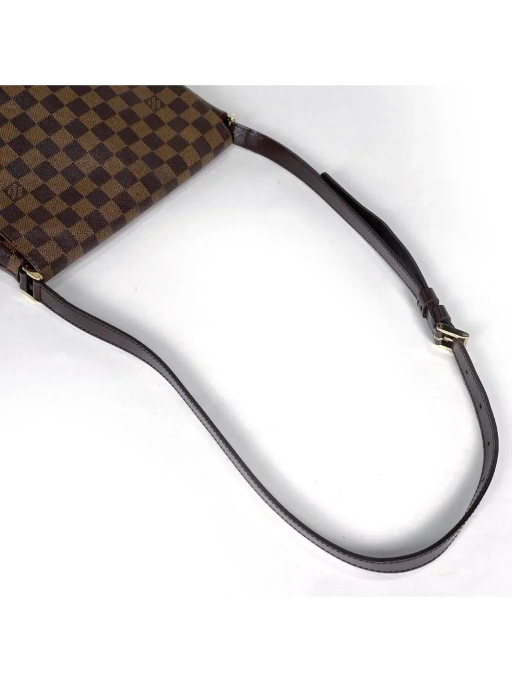 Louis Vuitton Musette Shoulder Bag Damier Brown